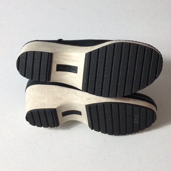 Merrell Leather Platform Ankle Booties - Picture 6 of 10